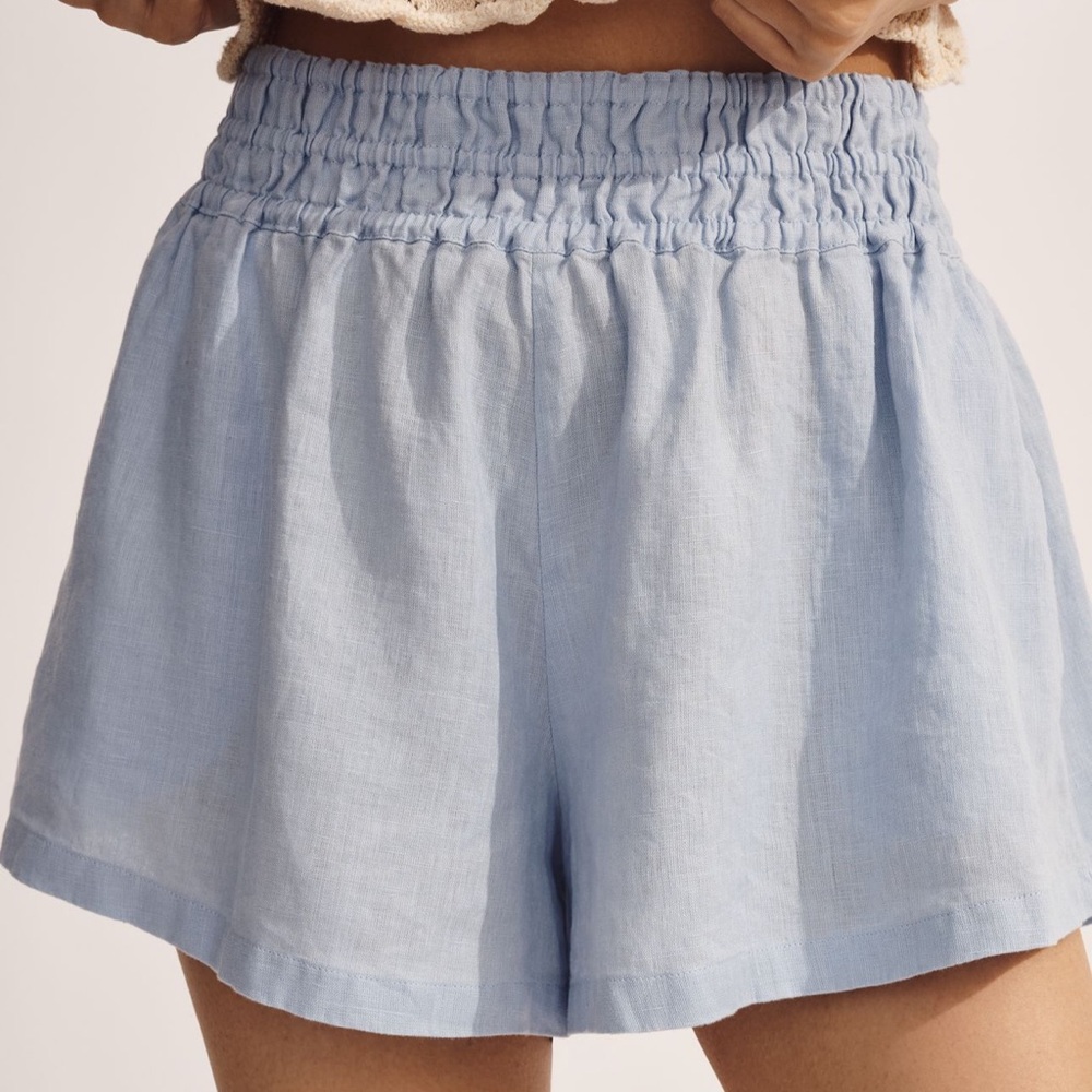 Anthropologie Somerset linen Short